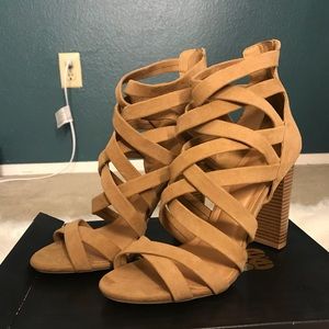 Charlotte Russe Multi-Strap Heel